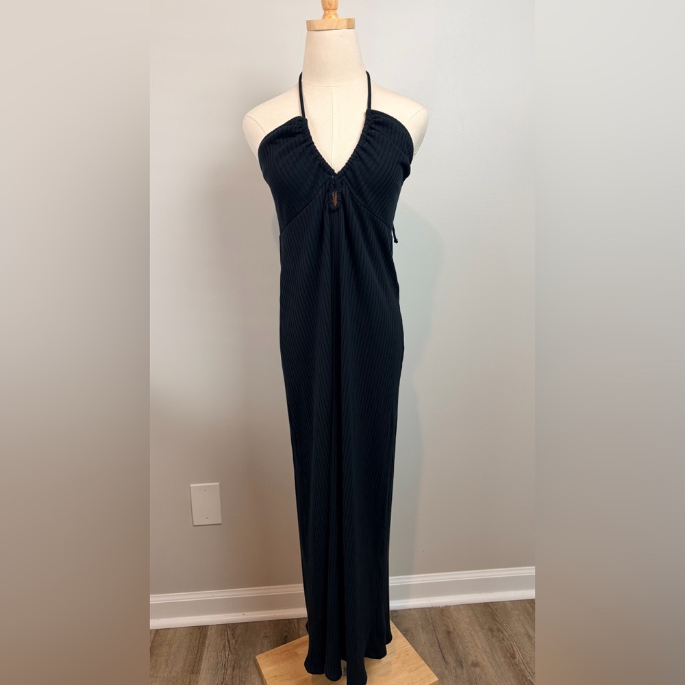 American Eagle Outfitters Black Maxi Dress